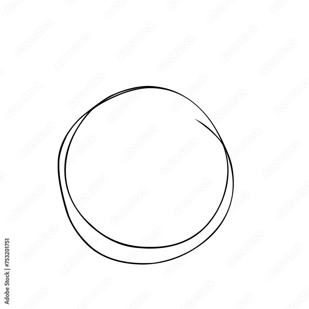 Hand Drawn Circle Hand Drawn Circle