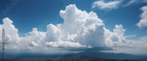 blue sky background with clouds