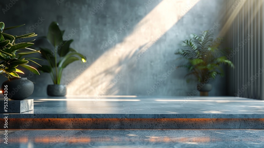 Modern Interior Design Scene for Presentation Generative AI Modern Interior Design Scene for Presentation Generative AI