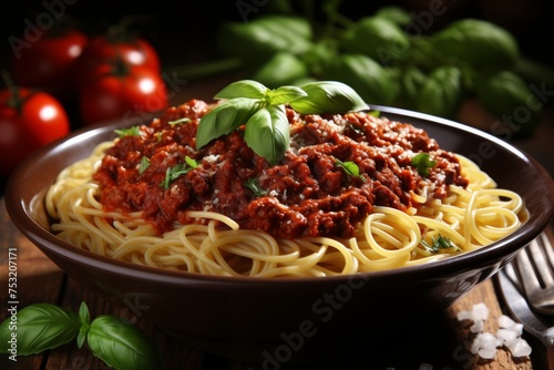 Variety of spaghetti dishes with different pastas and sauces, appealing presentation