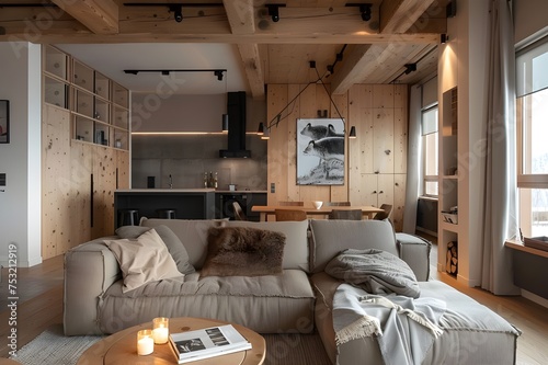 Scandinavian Sophistication Sofa for Modern Living 