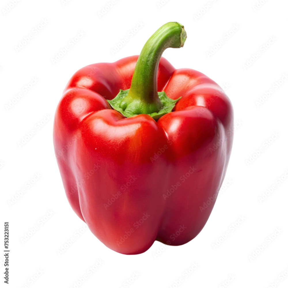 A red pepper isolated on Transparent background. A red pepper isolated on Transparent background.