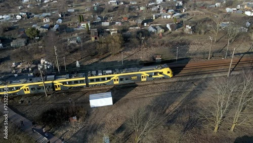 Latvian public transport, new electric train locomotive from Skoda Vagonka featuring new brand name Vivi photo