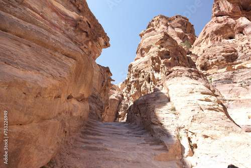Jordan ancient Petra on a sunny winter day © Iurii