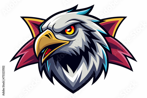 Wallpaper Mural eagle vector for gamming Torontodigital.ca