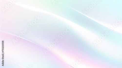 Gradient pearl background. Halogram iridescent texture. Soft multicolor wallpaper. © Caterpillar