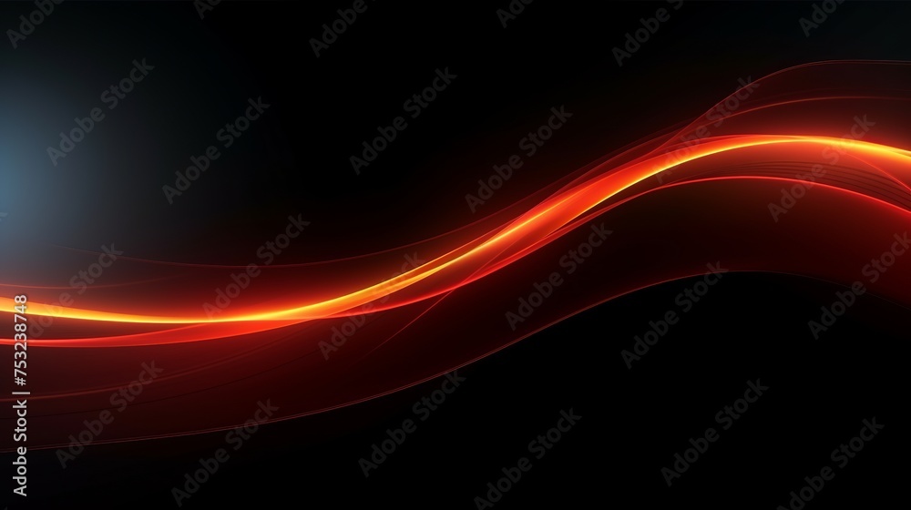 Realistic vector illustration showcases high-speed curves of a driving line with a neon effect, portraying the dynamic trace of a fast-moving car or race. Realistic vector illustration showcases high-speed curves of a driving line with a neon effect, portraying the dynamic trace of a fast-moving car or race.