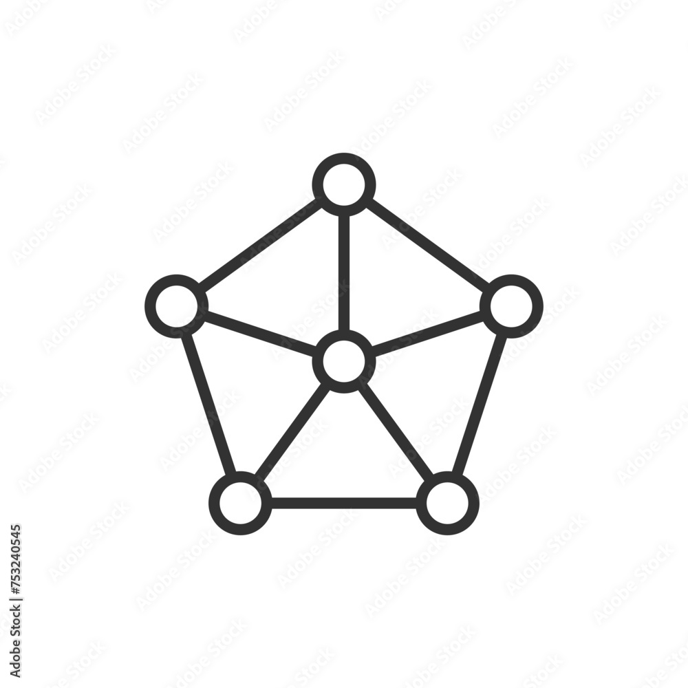 Decentralized Icon - Centralized Icon Decentralized Icon - Centralized Icon