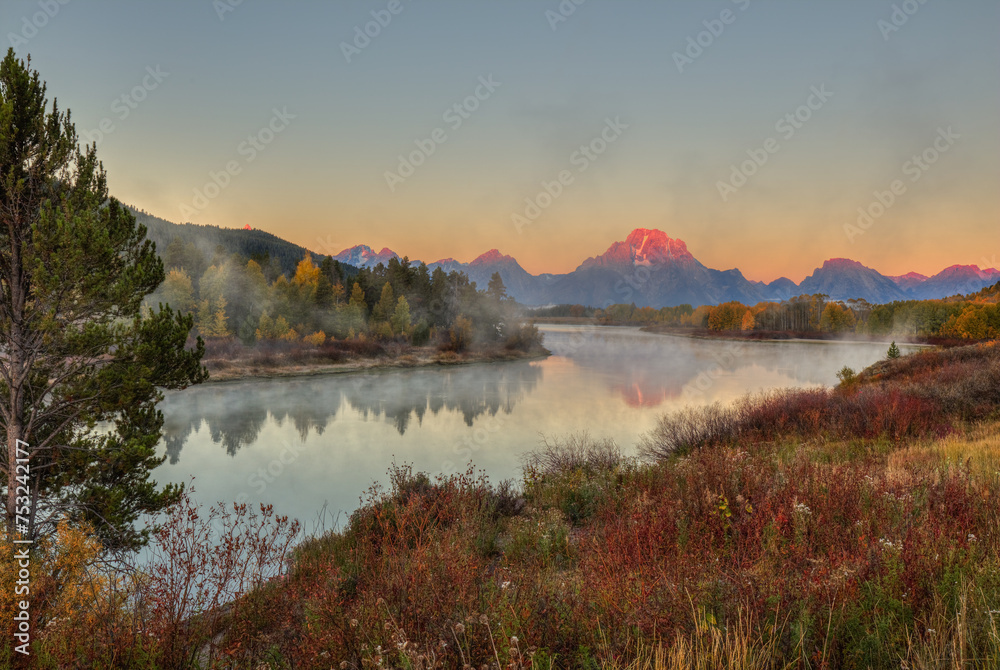 Morning Glory At Oxbow Bend