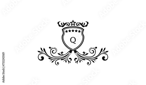 Luxury Crown Alphabetical Logo
