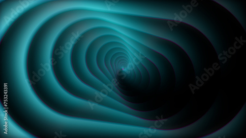 Abstract Optical Illusional Dreamy Illusion Tunnel 