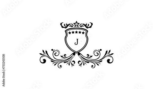Luxury Crown Alphabetical Logo