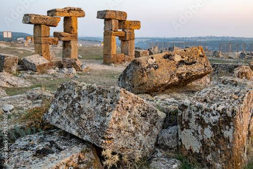 Blaundos Antique City is 40 km from Sulumenli, Usak. The city, which is close to the Phrygian border in the Lydian Region, was founded by the Macedonians after Alexander the Great's expedition  photo