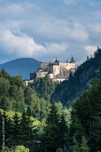 Hohenwerfen castle and fortress  Werfen  Austria