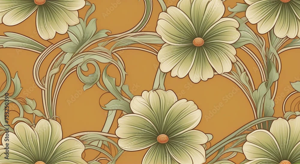 seamless floral background seamless floral background