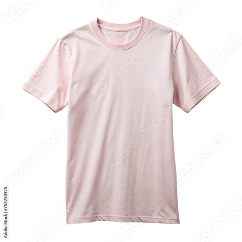 Pink t-shirt isolated on transparent background. © shabbir