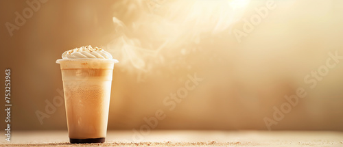 Frappe coffee drink photo