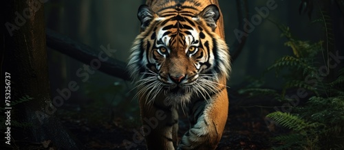 Majestic Tiger Roaming Amon...