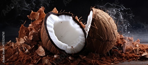Exotic Coconut with Lush Br...