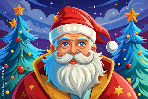 Santa Clause Vector Illustration