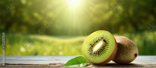 Vibrant and Fresh Kiwi Frui...