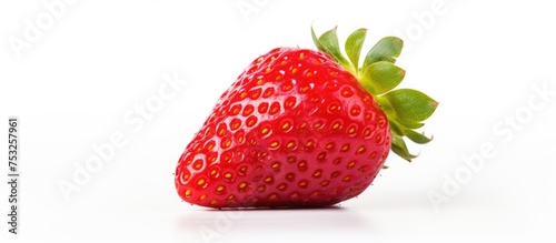Vibrant Strawberry with Fre...