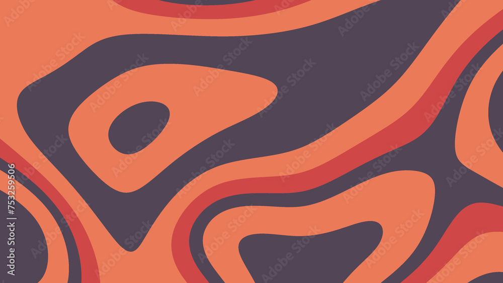 Abstract Background With Transitions And Bends