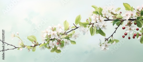 Ethereal Blossoms: Delicate...