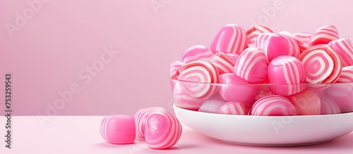Delicious Pink and White Ca...