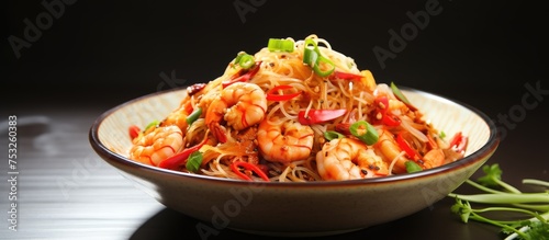 Delicious Bowl of Noodles w...
