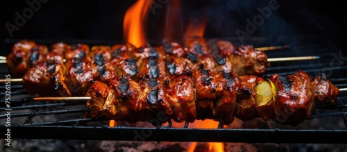 Sizzling Grilled Barbecue w...