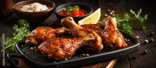 Mouthwatering Plate of Spic...