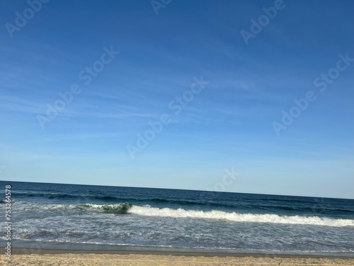 Tranquil Long Branch Beach, New Jersey photo