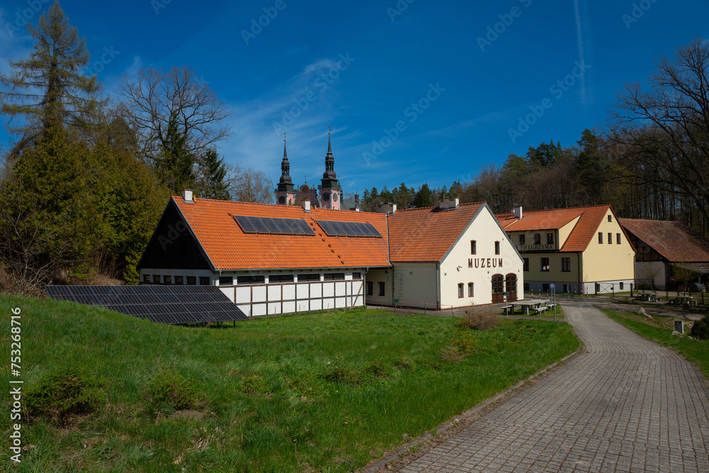 21 04 23; Marian Sanctuary Swieolipska basilica of the Visitation of the Blessed Virgin Mary - the village of Swieta Lipka in Warmia and Mazury in Poland 21 04 23; Marian Sanctuary Swieolipska basilica of the Visitation of the Blessed Virgin Mary - the village of Swieta Lipka in Warmia and Mazury in Poland