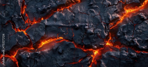 Lava texture fire background rock volcano magma