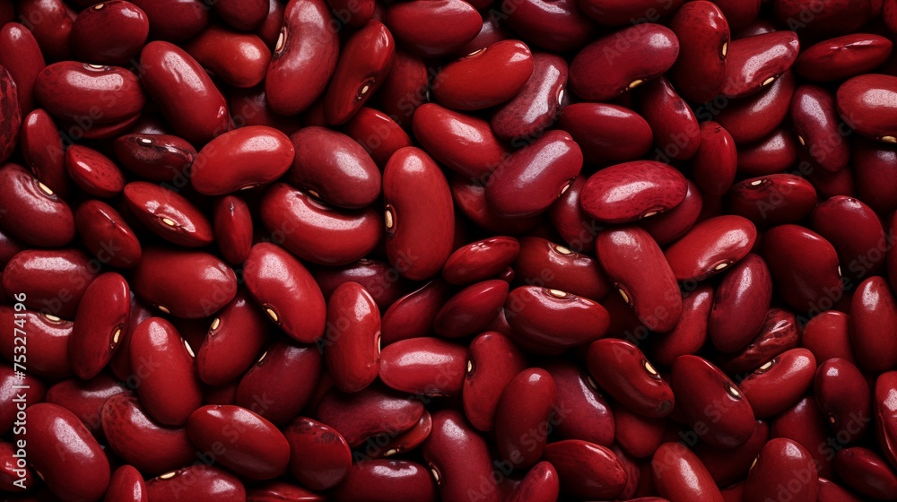 Prepared red bean for cooking, Red bean background Prepared red bean for cooking, Red bean background