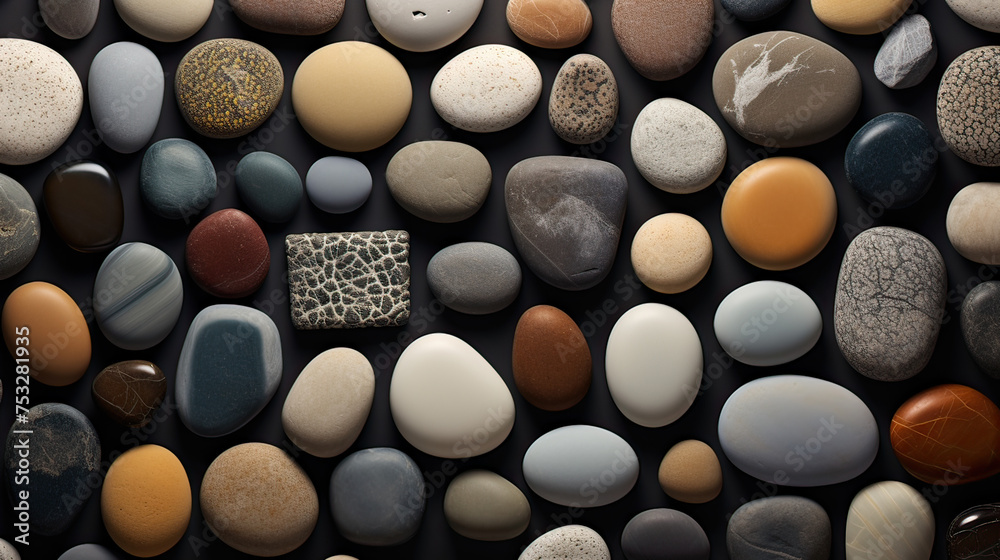 Stone background, different shapes and sizes of stones Ai Generative
Stone background, different shapes and sizes of stones Ai Generative