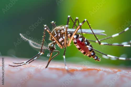Aedes aegypti mosquito, Dengue, zika and chikungunya © Evandro