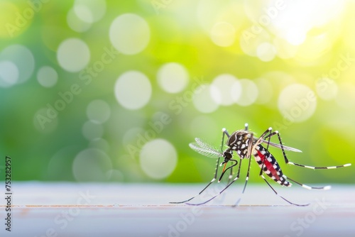 Aedes aegypti mosquito, Dengue, zika and chikungunya photo