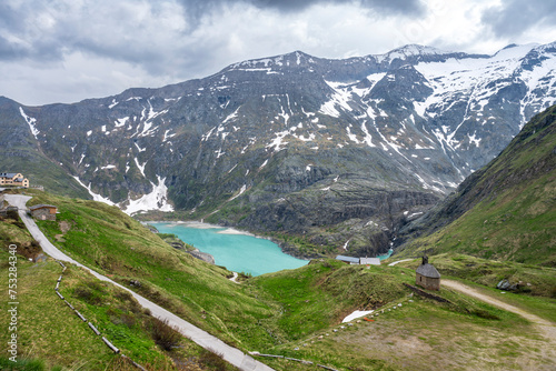 Grossglockner High Alpine Road in the austrian alps