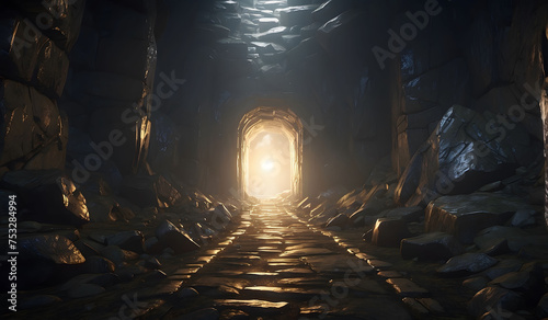 tunnel of light