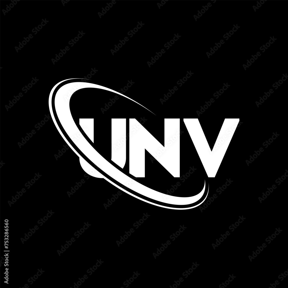 UNV logo. UNV letter. UNV letter logo design. Initials UNV logo linked with circle and uppercase monogram logo. UNV typography for technology, business and real estate brand. UNV logo. UNV letter. UNV letter logo design. Initials UNV logo linked with circle and uppercase monogram logo. UNV typography for technology, business and real estate brand.