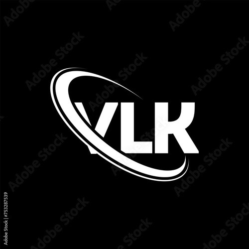 VLK logo. VLK letter. VLK letter logo design. Initials VLK logo linked with circle and uppercase monogram logo. VLK typography for technology, business and real estate brand.