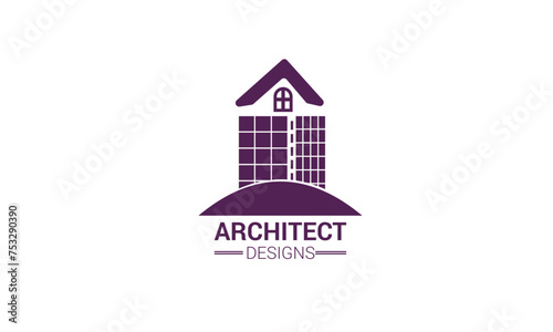 A bold and dynamic logo featuring a stylized house with vibrant colors, representing energy and vitality in home life.