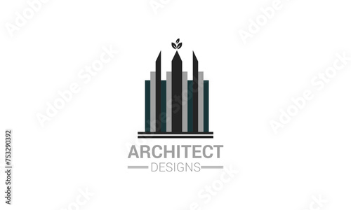 A serene logo featuring a house reflected in calm waters, symbolizing peace and tranquility at home.