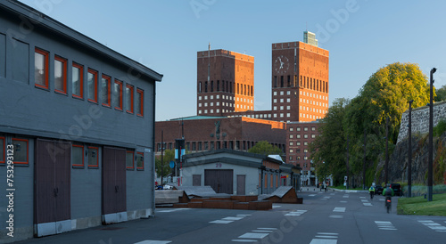 Rathaus, Oslo, Norwegen photo