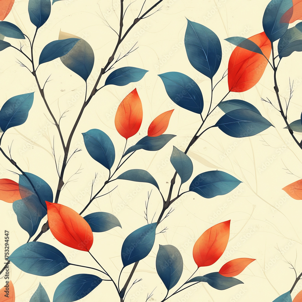 leaf frameless pattern to enlarge and use as graphic element like background, tiles, ai generated leaf frameless pattern to enlarge and use as graphic element like background, tiles, ai generated