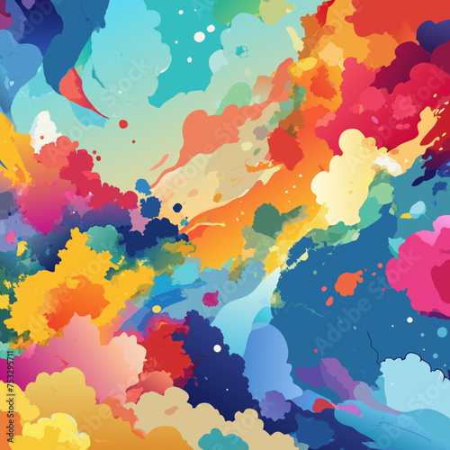 Abstract Watercolor Backgrounds 