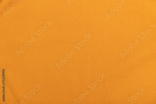 Texture of yellow fleece fabric