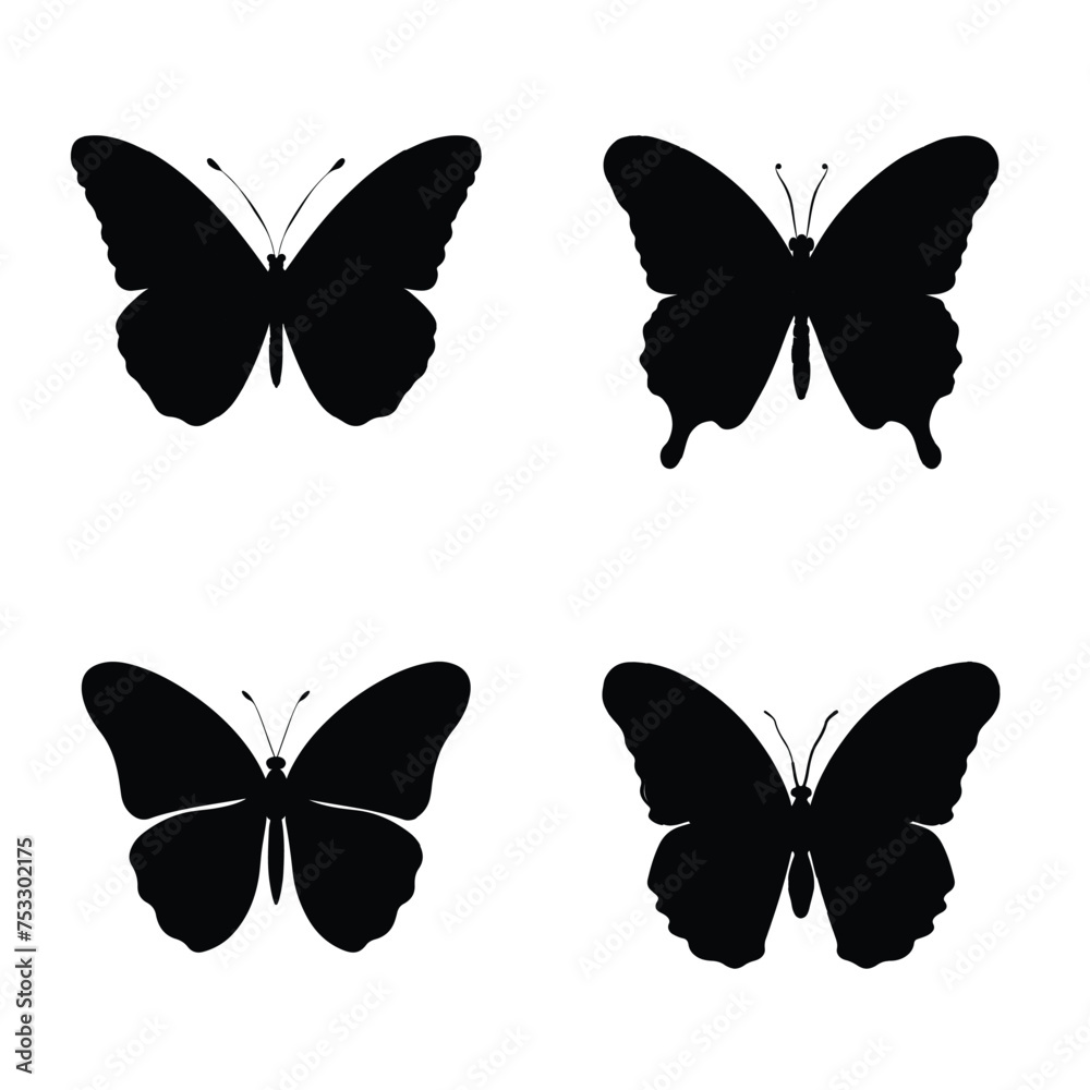 butterlfy vector illustration isolated on white background.
butterlfy vector illustration isolated on white background.